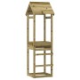 Impregnated pine wood play tower 53x46.5x194 cm by , Swings and play structures - Ref: Foro24-826528, Price: 118,36 €, Discou...
