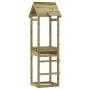 Impregnated pine wood play tower 53x46.5x194 cm by , Swings and play structures - Ref: Foro24-826528, Price: 108,15 €, Discou...