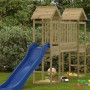 Impregnated pine wood play tower 53x46.5x194 cm by , Swings and play structures - Ref: Foro24-826528, Price: 118,36 €, Discou...