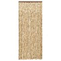 Beige-brauner Chenille-Moskitonetz-Vorhang, 56 x 185 cm von , Moskitonetze für Fenster - Ref: Foro24-325448, Preis: 37,15 €, ...