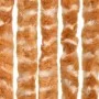 Ocher and white chenille mosquito net curtain 56x185 cm by , Mosquito nets for windows - Ref: Foro24-325457, Price: 36,41 €, ...