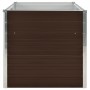 Brown galvanized steel growing table 160x80x77 cm by vidaXL, Pots and planters - Ref: Foro24-45709, Price: 66,74 €, Discount: %