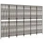 Sechsteiliger Paravent aus braunem synthetischem Rattan. von , Raumteiler - Ref: Foro24-365385, Preis: 159,01 €, Rabatt: %