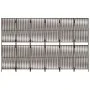 Sechsteiliger Paravent aus braunem synthetischem Rattan. von , Raumteiler - Ref: Foro24-365385, Preis: 159,01 €, Rabatt: %