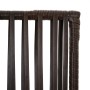 Biombo de 6 paneles ratán sintético marrón by , Room dividers - Ref: Foro24-365385, Price: 153,32 €, Discount: %