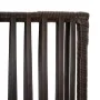Sechsteiliger Paravent aus braunem synthetischem Rattan. von , Raumteiler - Ref: Foro24-365385, Preis: 159,01 €, Rabatt: %