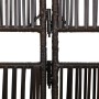 Biombo de 6 paneles ratán sintético marrón by , Room dividers - Ref: Foro24-365385, Price: 153,32 €, Discount: %
