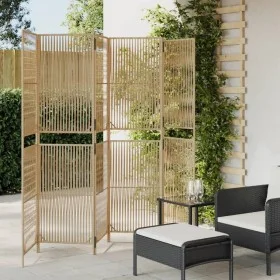 Sechsflügeliger Paravent aus synthetischem Rattan in Beige. von , Raumteiler - Ref: Foro24-365387, Preis: 158,46 €, Rabatt: %