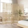 Biombo de 6 paneles ratán sintético beige by , Room dividers - Ref: Foro24-365387, Price: 158,46 €, Discount: %