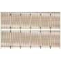 Biombo de 6 paneles ratán sintético beige by , Room dividers - Ref: Foro24-365387, Price: 152,97 €, Discount: %