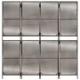 Biombo de 4 paneles ratán sintético marrón de , Divisores de ambientes - Ref: Foro24-365393, Precio: 119,80 €, Descuento: %