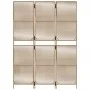 3-teiliger beigefarbener Sichtschutz aus synthetischem Rattan von , Raumteiler - Ref: Foro24-365391, Preis: 92,70 €, Rabatt: %