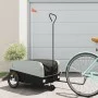 Fahrradanhänger aus schwarzem und grauem Eisen, 45 kg. von , Fahrradanhänger - Ref: Foro24-94070, Preis: 95,05 €, Rabatt: %