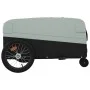 Fahrradanhänger aus schwarzem und grauem Eisen, 45 kg. von , Fahrradanhänger - Ref: Foro24-94070, Preis: 95,05 €, Rabatt: %