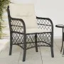 Gartensofas mit Kissen, 2 Stück, aus schwarzem Kunststoff-Rattan. von , Gartenstühle - Ref: Foro24-365152, Preis: 198,82 €, R...