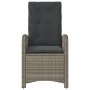 Sillones reclinable jardín y cojines 2 uds ratán sintético gris de , Sillas de jardín - Ref: Foro24-365171, Precio: 246,85 €,...