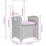 Sillones reclinables jardín y cojines beige mix 2 uds ratán PE de , Sillas de jardín - Ref: Foro24-365173, Precio: 235,79 €, ...