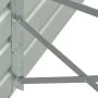 Brauner Anzuchttisch aus verzinktem Stahl, 100 x 100 x 77 cm von vidaXL, Töpfe und Pflanzgefäße - Ref: Foro24-45712, Preis: 6...