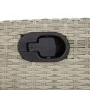 Verstellbarer Gartenliegestuhl mit hellgrauen PE-Rattan-Kissen. von , Gartenstühle - Ref: Foro24-365214, Preis: 154,88 €, Rab...