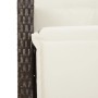 Sillones reclinables jardín y reposapiés 2 uds ratán PE marrón by , Garden chairs - Ref: Foro24-365242, Price: 267,26 €, Disc...