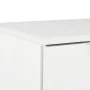 Aparador de aglomerado blanco brillante 71x35x80 cm de vidaXL, Aparadores - Ref: Foro24-283715, Precio: 125,91 €, Descuento: %