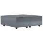 Glänzender grauer Couchtisch 100x100x35 cm von vidaXL, Couchtisch - Ref: Foro24-283726, Preis: 157,64 €, Rabatt: %