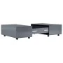 Glossy gray coffee table 100x100x35 cm by vidaXL, Coffee table - Ref: Foro24-283726, Price: 155,79 €, Discount: %