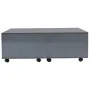 Glossy gray coffee table 100x100x35 cm by vidaXL, Coffee table - Ref: Foro24-283726, Price: 155,79 €, Discount: %