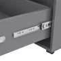 Glossy gray coffee table 100x100x35 cm by vidaXL, Coffee table - Ref: Foro24-283726, Price: 155,79 €, Discount: %