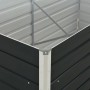 Erhöhter Pflanzkübel aus verzinktem Stahl in Anthrazitgrau, 160 x 80 x 77 cm von vidaXL, Töpfe und Pflanzgefäße - Ref: Foro24...
