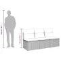 Sofá de jardín de 3 plazas con cojines ratán sintético gris de , Sofás de exterior - Ref: Foro24-366139, Precio: 164,04 €, De...