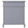 Schuhregal aus grauem Paulownia-Holz, 50 x 28 x 58 cm von vidaXL, Schuhregale und Schuhorganisatoren - Ref: Foro24-284084, Pr...