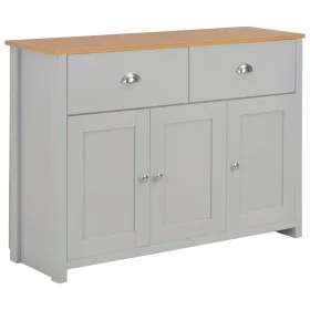 Gray sideboard 112x35x81 cm by vidaXL, Sideboards - Ref: Foro24-283743, Price: 162,93 €, Discount: %