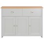 Gray sideboard 112x35x81 cm by vidaXL, Sideboards - Ref: Foro24-283743, Price: 174,74 €, Discount: %