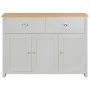 Gray sideboard 112x35x81 cm by vidaXL, Sideboards - Ref: Foro24-283743, Price: 162,93 €, Discount: %