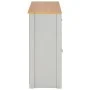 Gray sideboard 112x35x81 cm by vidaXL, Sideboards - Ref: Foro24-283743, Price: 162,93 €, Discount: %
