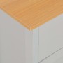 Gray sideboard 112x35x81 cm by vidaXL, Sideboards - Ref: Foro24-283743, Price: 174,74 €, Discount: %