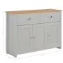 Gray sideboard 112x35x81 cm by vidaXL, Sideboards - Ref: Foro24-283743, Price: 162,93 €, Discount: %