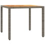 Set comedor de jardín 5 piezas con cojines ratán sintético gris by , Garden sets - Ref: Foro24-3212049, Price: 477,68 €, Disc...