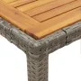 Set comedor de jardín 5 piezas con cojines ratán sintético gris by , Garden sets - Ref: Foro24-3212049, Price: 466,67 €, Disc...