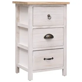 Auxiliary wooden cabinet made of paulownia wood 35x25x57 cm by vidaXL, Drawers - Ref: Foro24-284076, Price: 81,83 €, Discount: %