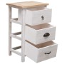 Armario auxiliar de madera de paulownia 35x25x57 cm | Foro24.es | Tu tienda online para hogar, jardín y más Foro24.es