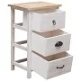 Armario auxiliar de madera de paulownia 35x25x57 cm de vidaXL, Cajoneras - Ref: Foro24-284076, Precio: 81,78 €, Descuento: %