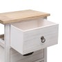 Armario auxiliar de madera de paulownia 35x25x57 cm | Foro24.es | Tu tienda online para hogar, jardín y más Foro24.es