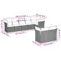 Set de sofás de jardín 8 pzas y cojines ratán sintético gris by , Garden sets - Ref: Foro24-3249749, Price: 513,33 €, Discoun...