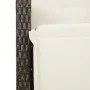 Set comedor de jardín 7 pzas con cojines ratán sintético marrón by , Garden sets - Ref: Foro24-3212979, Price: 1,00 €, Discou...