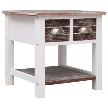 Brown Paulownia wood side table 40x40x40 cm by vidaXL, Side tables - Ref: Foro24-284067, Price: 52,26 €, Discount: %