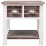 Brown Paulownia wood side table 40x40x40 cm by vidaXL, Side tables - Ref: Foro24-284067, Price: 52,26 €, Discount: %