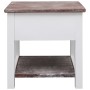 Mesa auxiliar madera de Paulownia marrón 40x40x40 cm de vidaXL, Mesas auxiliares - Ref: Foro24-284067, Precio: 52,79 €