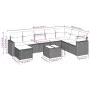 Set de sofás de jardín 9 pzas con cojines ratán sintético beige by , Modular outdoor sofas - Ref: Foro24-3251705, Price: 605,...